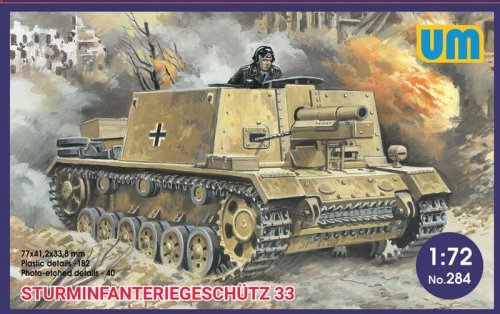 Go to product UNIMODELS 284 - 1:72 15 cm sIG 33/1 Sturm-Infanteriegeschutz 33