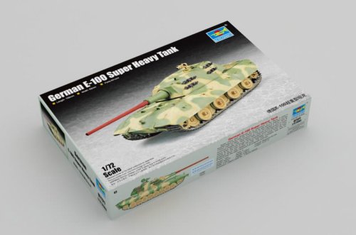 Go to product TRUMPETER 07121 - 1:72 German E-100 Super Heavy Tank