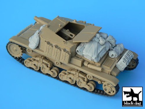Go to product BLACK DOG T35004 - 1:35 Semovente M40-75/18 accessories set