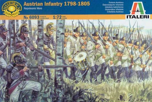 Go to product ITALERI 6093 - 1:72 Austrian Infantry 1798-1805