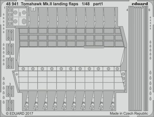 Go to product EDUARD 48941 - 1:48 Tomahawk Mk.II landing flaps
