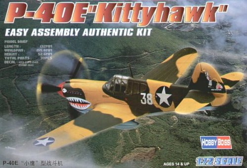 Go to product HOBBY BOSS 80250 - 1:72 P-40E Kittyhawk