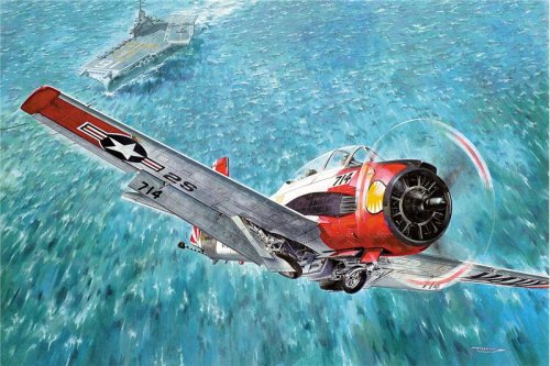 Go to product RODEN 451 - 1:48 North American T-28C Trojan