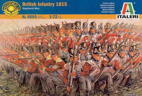 Go to product ITALERI 6095 - 1:72 British Infantry 1815