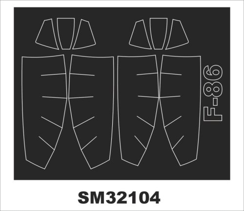 Go to product MONTEX SM32104 - 1:32 F-86 Sabre