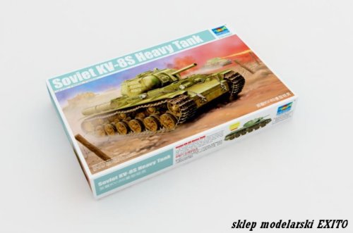 Go to product TRUMPETER 01572 - 1:35 Soviet KV-8S Heavy Tank