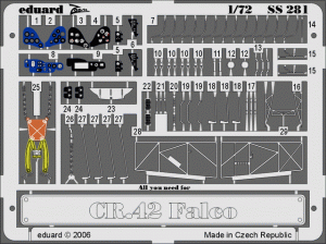 EDUARD SS281 - 1:72 CR 42 Falco