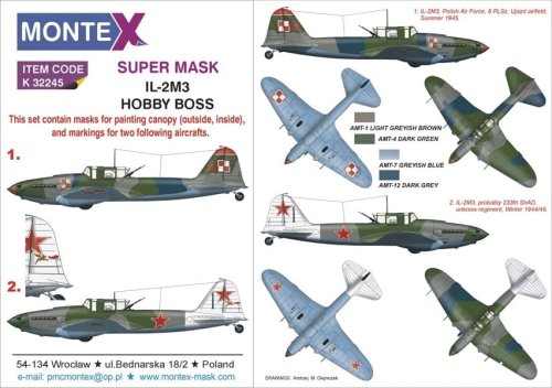 Go to product MONTEX K32245 - 1:32 IL-2M3