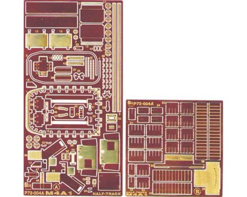 Go to product PART P72004A - 1:72 M4A1 Half Track