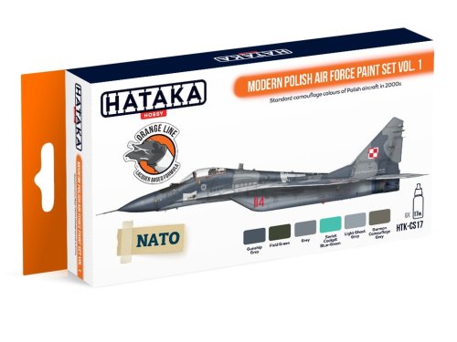 Go to product HATAKA CS17 - Modern Polish Air Force vol. 1 paint set