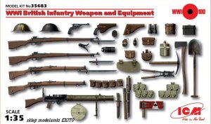 ICM 35683 - 1:35 WWI British Infantry Weapon and Equipment