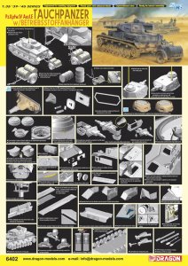 DRAGON 6402 - 1:35 Pz.Kpfw.IV Ausf.E Tauchpanzer w /Betriebsstoffanhanger