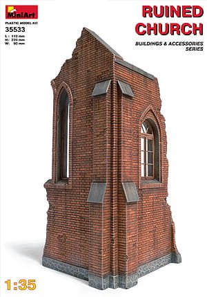 Go to product MINIART 35533 - 1:35 Church Ruin