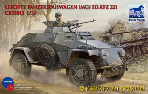 Go to product BRONCO CB 35013 - 1:35 Sdkfz 221 Armored Car