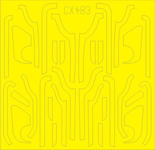 Go to product EDUARD CX483 - 1:72 B-17G antiglare panels (BO & DL production)