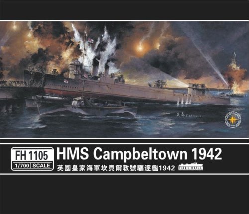 Go to product FLYHAWK 1105 - 1:700 HMS Campbeltown 1942