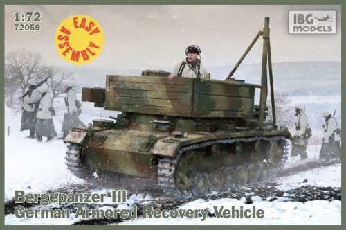 Go to product IBG 72059 - 1:72 Bergepanzer III German Armored Recovery Vehicle