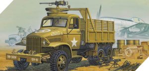 ACADEMY 13402 - 1:72 U.S. 2,5t 6x6 Cargo Truck & Accessory