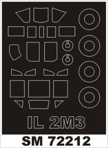 MONTEX SM72212 - 1:72  IL-2M3