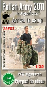 TORO MODEL 35F83 - 1:35 PKW Afganistan - Arrival to camp