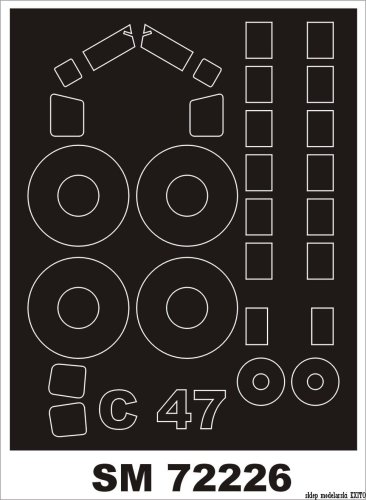 Go to product MONTEX SM72226 - 1:72 C-47 Skytrain / Dacota