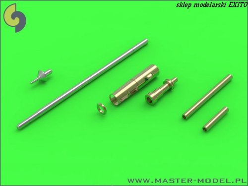 Go to product MASTER AM-32-068 - 1:32 MiG-15 & MiG-15bis 37mm and 23mm gun barrel tips,, antenna base and a Pitot tube