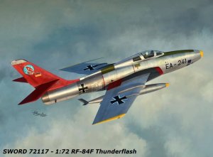 SWORD 72117 - 1:72 RF-84F Thunderflash