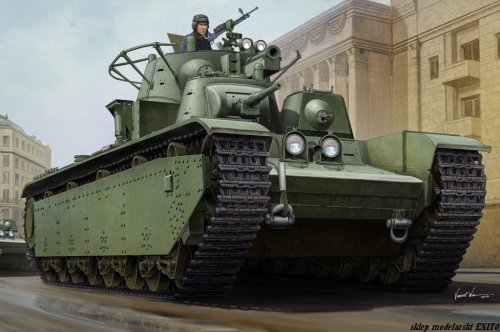 Go to product HOBBY BOSS 83843 - 1:35 Soviet T-35 Heavy Tank - 1938 / 1939