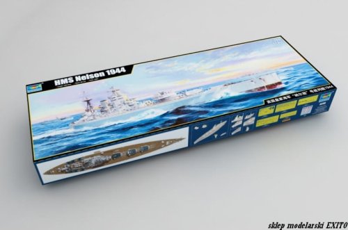 Go to product TRUMPETER 03708 - 1:200 HMS Nelson 1944