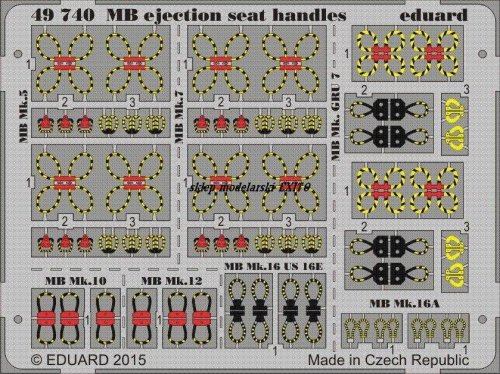 Go to product EDUARD 49740 - 1:48 MB ejection seat handles