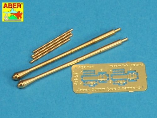 Go to product ABER A32026 - 1:32 Set of 2 barrels for Japanese 30 mm Type 5 aircraft machine cannons