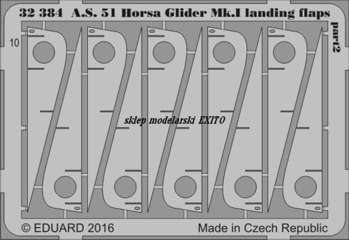 Go to product EDUARD 32384 - 1:32 A.S. 51 Horsa Glider Mk.I landing flaps