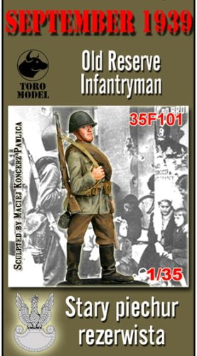Go to product TORO MODEL 35F101 - 1:35 Wrzesień 1939 - Stary piechur rezerwista