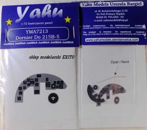 YAHU YMA7213 - 1:72 Dornier Do 215B-5 - Instrument Panel