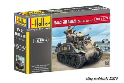 Go to product HELLER 79894 - 1:72 M4A2 Sherman - Division Leclerc