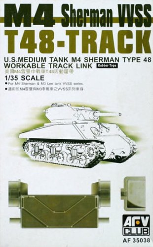 Go to product AFV CLUB 35038 - 1:35 T48 Track (for Sherman VVSS)
