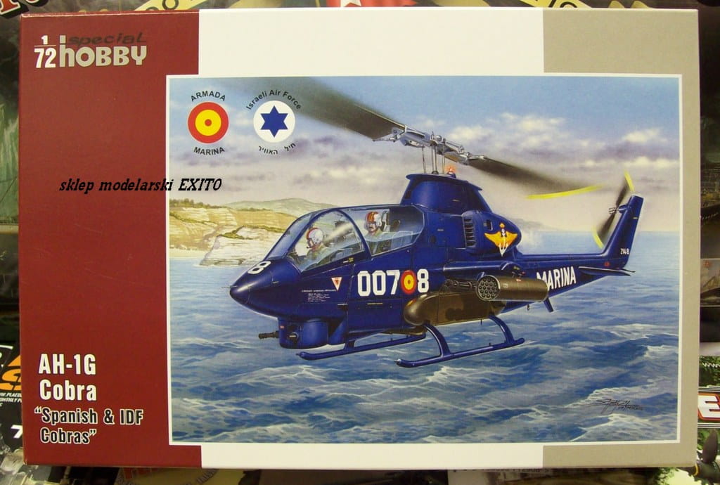 Go to product SPECIAL HOBBY 72274 - 1:72 AH-1G Cobra - Spanish & IDF Service