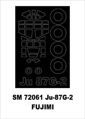 Go to product MONTEX SM72061 - 1:72 Junkers Ju-87 G-2