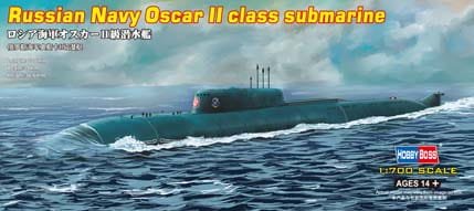 Go to product HOBBY BOSS 87021 - 1:700 Russian Navy Oscar II class submarine
