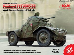 ICM 35373 - 1:35 Panhard 178 AMD-35 WWII French Armored Vehicle
