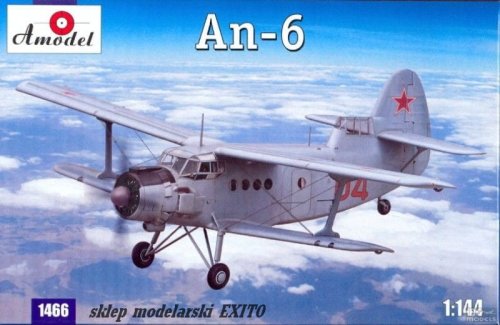 Go to product AMODEL 1466 - 1:144 Antonov An-6