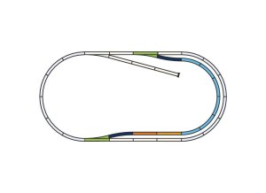 PIKO 55320 H0 - A-Gleis Zestaw torów C