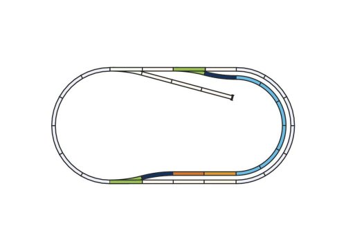 Go to product PIKO 55320 H0 - A-Gleis Zestaw torów C