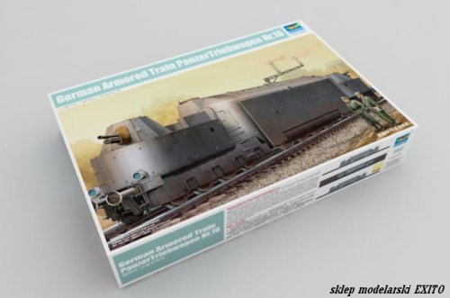 Go to product TRUMPETER 00223 - 1:35 German Armored Train Panzertriebwagen Nr.16