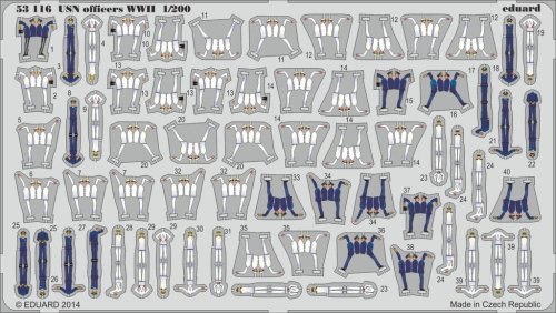 Go to product EDUARD 53116 - 1:200 USN officers WWII S.A.