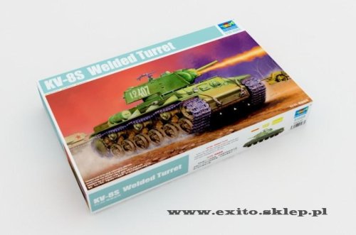 Go to product TRUMPETER 01568 - 1:35 Soviet KV-8S Welded Turret