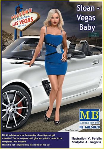 Go to product MASTER BOX 24020 - 1:24 Sloan - Vegas Baby