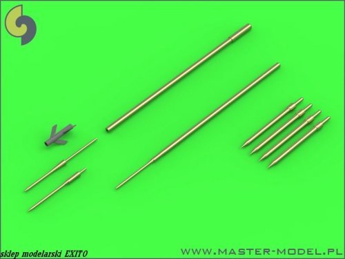 Go to product MASTER AM-48-120 - 1:48 Su-9 / Su-11 Pitot tubes and pylon heads