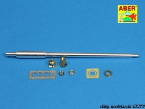 Aber 35L-102 - 1:35 8,8cm Kw.K 43 (L/71) metal gun barrel for Tiger II & Jagdpanther late production