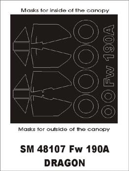 Go to product MONTEX SM48107 - 1:48 Focke Wulf Fw-190 A